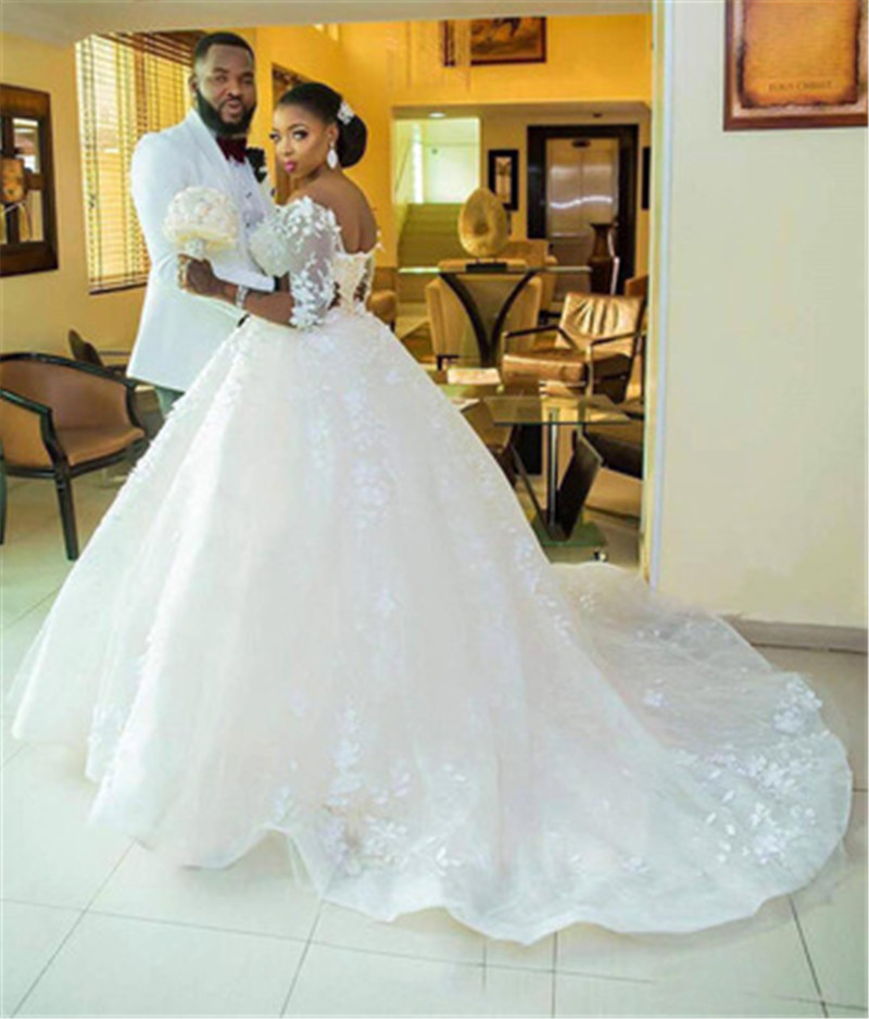 Pregnant women princess wedding dress wedding plus size tail wedding dress, image 2