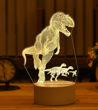 3d lamp acrylic USB LED night lights neon sign lamp xmas home decorations for room decor Valentines Day gifts, image 4