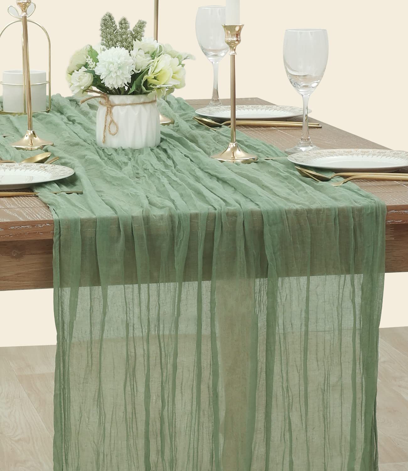 Voile champray table runner foreign trade bohemian twist tablecloth, image 2