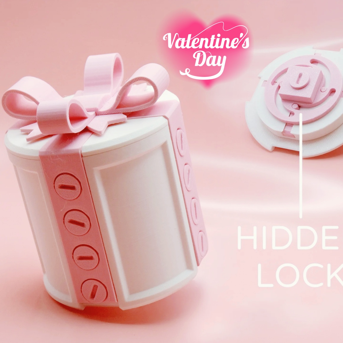 Creative bowknot Valentine's Day gift box annoying gift box funny 3d annoying gifts box novelty gift boxes for new year gift